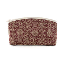 Load image into Gallery viewer, Half Moon Pouch (Budo Karakusa-mon Nishiki)