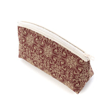 Load image into Gallery viewer, Half Moon Pouch (Budo Karakusa-mon Nishiki)