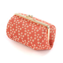 画像をギャラリービューアに読み込む, がま口コスメポーチ 利休緞子