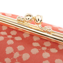 画像をギャラリービューアに読み込む, がま口コスメポーチ 利休緞子