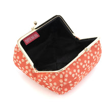 画像をギャラリービューアに読み込む, がま口コスメポーチ 利休緞子