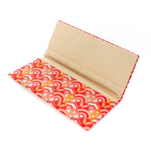 画像をギャラリービューアに読み込む, 裂裏札入 波兎雪輪文