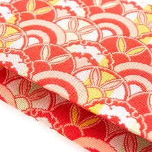 画像をギャラリービューアに読み込む, 裂裏札入 波兎雪輪文