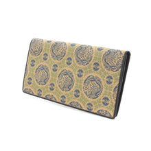 画像をギャラリービューアに読み込む, チャック付札入(皮裏財布) 高山寺龍文