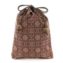画像をギャラリービューアに読み込む, 信玄袋 葡萄唐草文錦