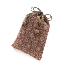 画像をギャラリービューアに読み込む, 信玄袋 葡萄唐草文錦