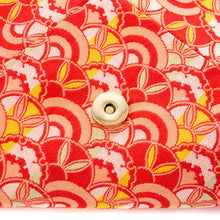 Load image into Gallery viewer, Sukiya Bukuro (A Pouch) (Tea-things) (Nami Usagi Yuki-wa-mon)