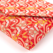 Load image into Gallery viewer, Sukiya Bukuro (A Pouch) (Tea-things) (Nami Usagi Yuki-wa-mon)