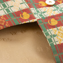 Load image into Gallery viewer, Sukiya Bukuro (A Pouch) (Tea-things) (Fuku-neko Kohshi-mon)