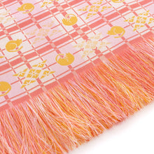 画像をギャラリービューアに読み込む, テーブルセンター 福猫格子文