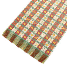 画像をギャラリービューアに読み込む, テーブルセンター 福猫格子文