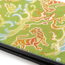 画像をギャラリービューアに読み込む, 縦型カードケース 虎雲霊獣文