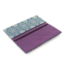 画像をギャラリービューアに読み込む, 裂裏札入 葡萄唐草文錦