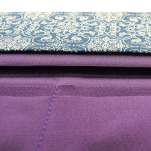 画像をギャラリービューアに読み込む, 裂裏札入 葡萄唐草文錦