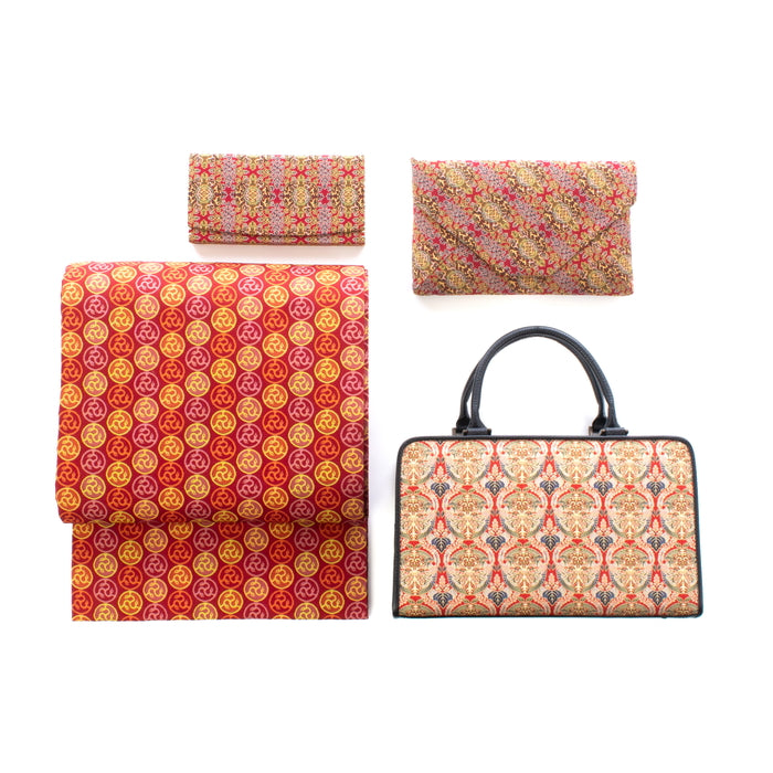 New Year's Lucky Bag: Tailored Nagoya Obi Set B