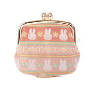 コイン入　ミッフィー段文（オレンジ）