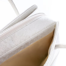 画像をギャラリービューアに読み込む, フォーマル草履バッグセット　菊もみ（白銀）
