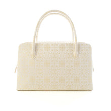 画像をギャラリービューアに読み込む, フォーマルバッグ　葡萄唐草文錦（白小金）
