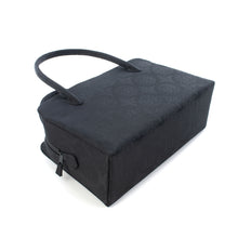 画像をギャラリービューアに読み込む, ブラックフォーマル草履バッグセット　稜華文錦（黒）
