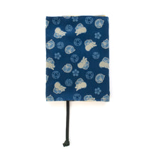 画像をギャラリービューアに読み込む, ブックカバー　吉祥狗子文
