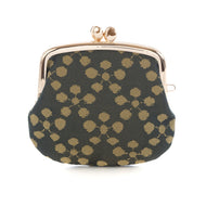 コイン入れ　利休緞子