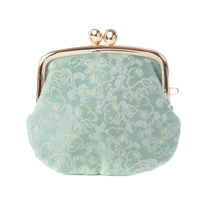 コイン入　からくさスヌーピー（グリーン）