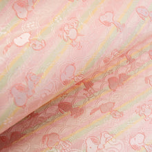 Load image into Gallery viewer, Dashi-bukusa Cloth  &quot;SNOOPY TO TAKARA-SAGASHI (orange)&quot;

