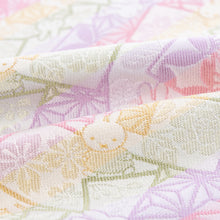 Load image into Gallery viewer, Dashi-bukusa Cloth  &quot;miffy HANA-KARUTA(lavender)&quot;

