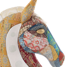 Load image into Gallery viewer, ART FABRIC OBJET anima horse &quot;NIGHT&quot; by Tatsumura Art Textile x Koikko
