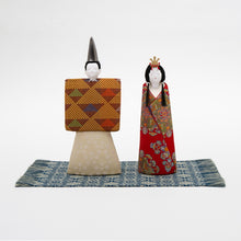 Load image into Gallery viewer, Hina Dolls Simple Modern Hina by Tatsumura Bijutsu Orimono x Kou Ikko
