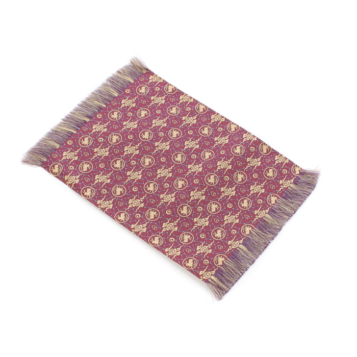 花瓶敷　玉兎星座文