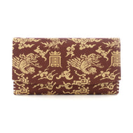 懐紙入　慶寿龍鳳錦