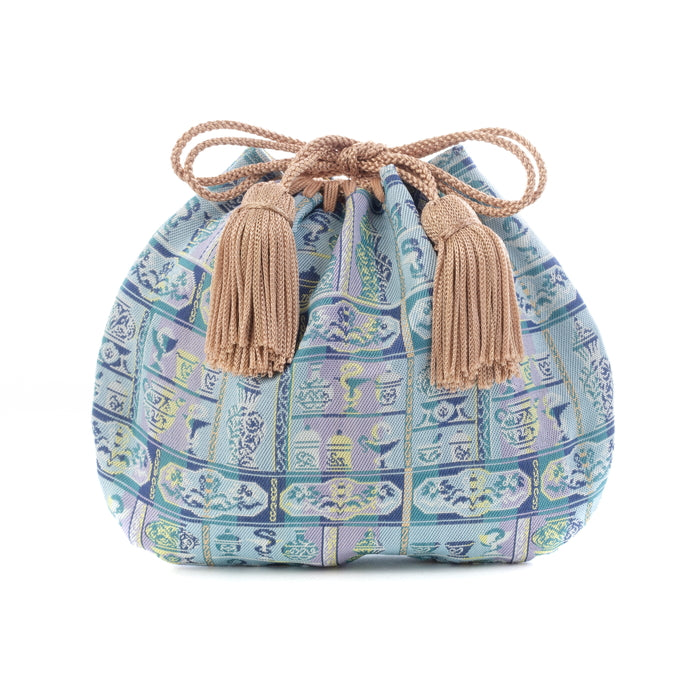 ミニ巾着　薬棚の巳