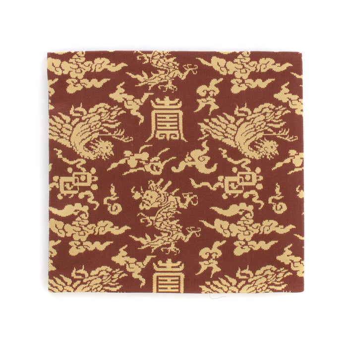 台付きふくさ　龍村美術織物 龍村織名物裂「錦」金封ふくさ【桐箱入】獅子狩文 | ふろしき むす美
