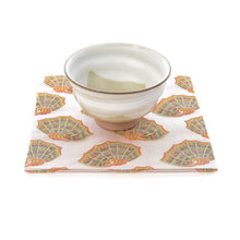 Load image into Gallery viewer, Ko-bukusa Cloth (Tea-things) (Brocade-with-Colored-Shell-Pattern)
