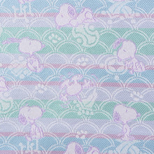 画像をギャラリービューアに読み込む, 古帛紗　スヌーピーと宝さがし（ブルー）
