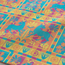 画像をギャラリービューアに読み込む, 古帛紗　聖樹双羊文
