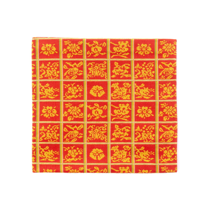 Ko-bukusa Cloth (Tea-things) (Shikunshi koushi)