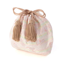 画像をギャラリービューアに読み込む, ミニ巾着　スヌーピーと宝さがし（オレンジ）
