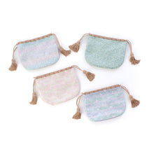 画像をギャラリービューアに読み込む, ミニ巾着　からくさスヌーピー（マルチ）
