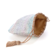 画像をギャラリービューアに読み込む, ミニ巾着　からくさスヌーピー（マルチ）
