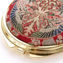 Load image into Gallery viewer, Compact Mirror – Kiri-ni Mukai-houou Maru-mon Nishiki

