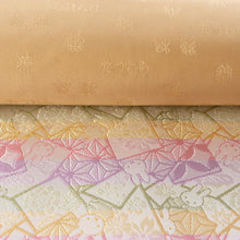 Load image into Gallery viewer, Sitate-nagoya-obi &quot; miffy HANA-KARUTA(lavender)&quot;
