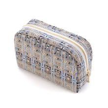 Load image into Gallery viewer, Square Pouch - Brocade with Colored Shell Pattern
