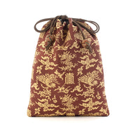 信玄袋　慶寿龍鳳錦