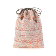 信玄袋　陶彩遊馬文