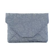 紗 数寄屋袋　二重蔓牡丹文