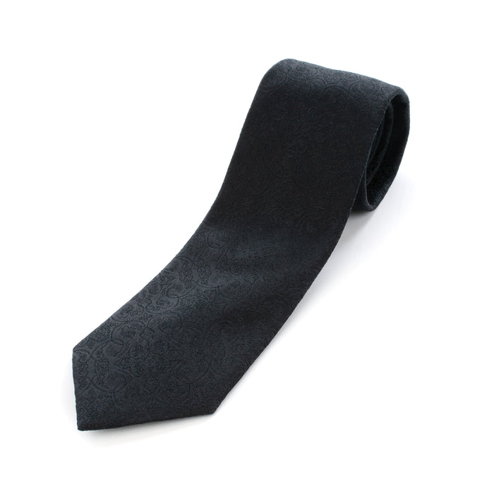 Formal tie (Budo Karakusa-mon Nishiki, black)