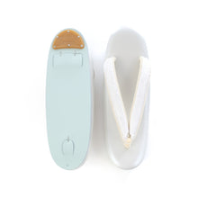 画像をギャラリービューアに読み込む, 草履　菊もみ（白銀）
