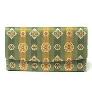 懐紙入　天平木画奏花錦